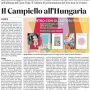 Articolo de Il Gazzettino sul Premio Campiello al Grand Hotel Ausonia Hungaria